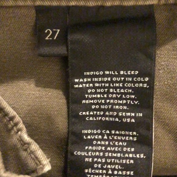 J Brand Utility Zip Moto Army Skinny Ankle Pant - Picture 13 of 13